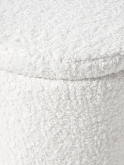 Pufs Y Otomanos|Pufs Y Otomanos></noscript>Westwing Collection Puf grande de borreguillo con espacio de almacenamiento Alida Borreguillo blanco