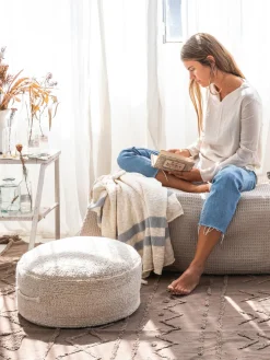 Clearance Puf infantil artesanal Chill Niños Decoración Infantil|Mesas Y Sillas Infantiles