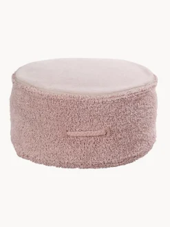 Decoración Infantil|Mesas Y Sillas Infantiles></noscript>Lorena Canals Puf infantil artesanal Chill Tejido rosa claro