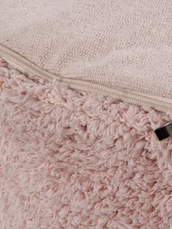 Decoración Infantil|Mesas Y Sillas Infantiles></noscript>Lorena Canals Puf infantil artesanal Chill Tejido rosa claro