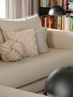 Clearance Puf nudo Twist Mantas|Cojines Decorativos