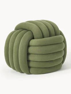 New Puf nudo Twist Cojines Para Suelo Y Pufs|Pufs Y Otomanos