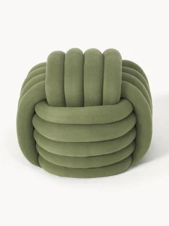 New Puf nudo Twist Cojines Para Suelo Y Pufs|Pufs Y Otomanos