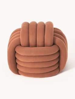 Puf nudo Twist Cojines Para Suelo Y Pufs|Pufs Y Otomanos