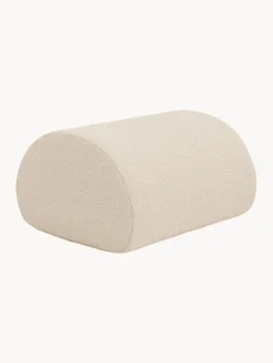 Sillones De Jardín|Sillones De JardíN>Ferm Living Puf para exterior en tejido bouclé Rouli Bouclé blanco Off White