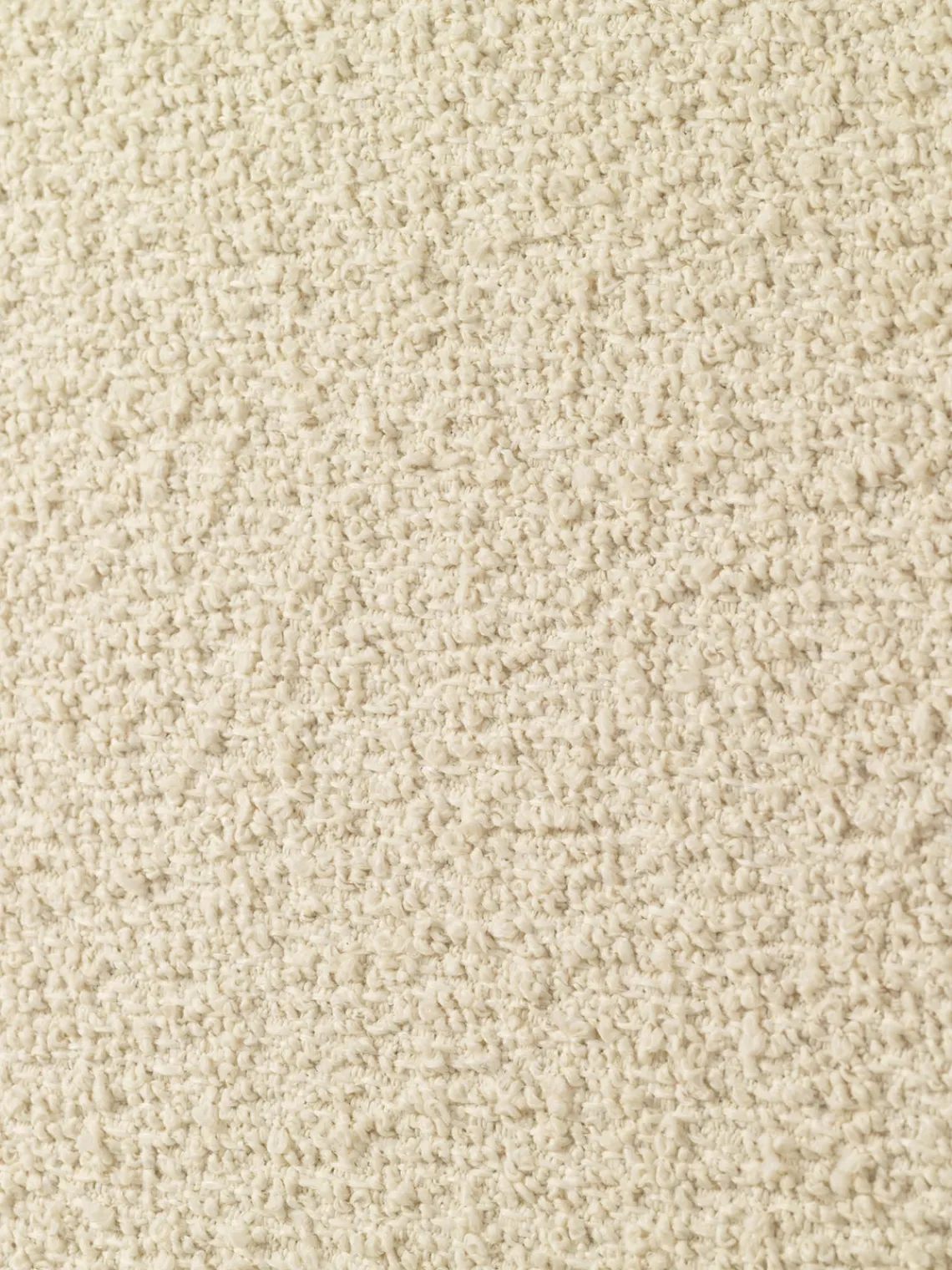 Sillones De Jardín|Sillones De JardíN>Ferm Living Puf para exterior en tejido bouclé Rouli Bouclé blanco Off White