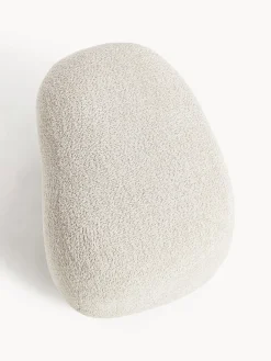 Outlet Puf reposapiés de borreguillo bouclé Alba Reposapiés|Sofás