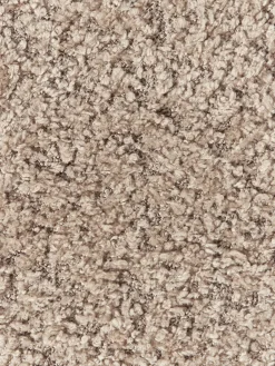 Puf reposapiés de borreguillo bouclé Alba Reposapiés|Sofás