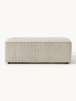 Discount Puf reposapiés de pana grande Melva, 116 x 42 cm Reposapiés|Sofás