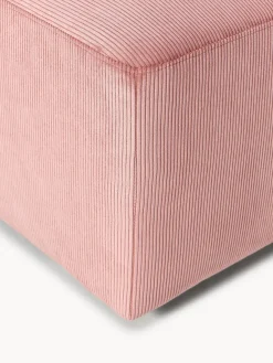 Sale Puf reposapiés de pana grande Melva, 116 x 42 cm Reposapiés|Sofás