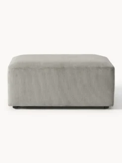 Online Puf reposapiés de pana Melva, An 99 x F 72 cm Reposapiés|Sofás