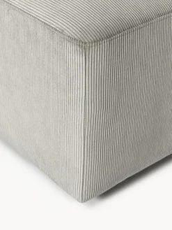 Online Puf reposapiés de pana Melva, An 99 x F 72 cm Reposapiés|Sofás