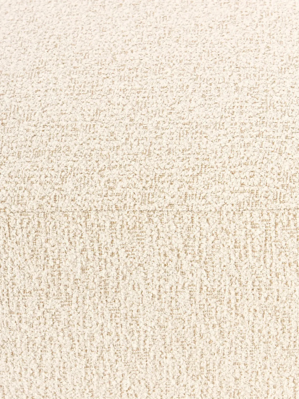 Reposapiés|Sofás>Westwing Collection Puf reposapiés en tejido bouclé Sofia Bouclé beige claro