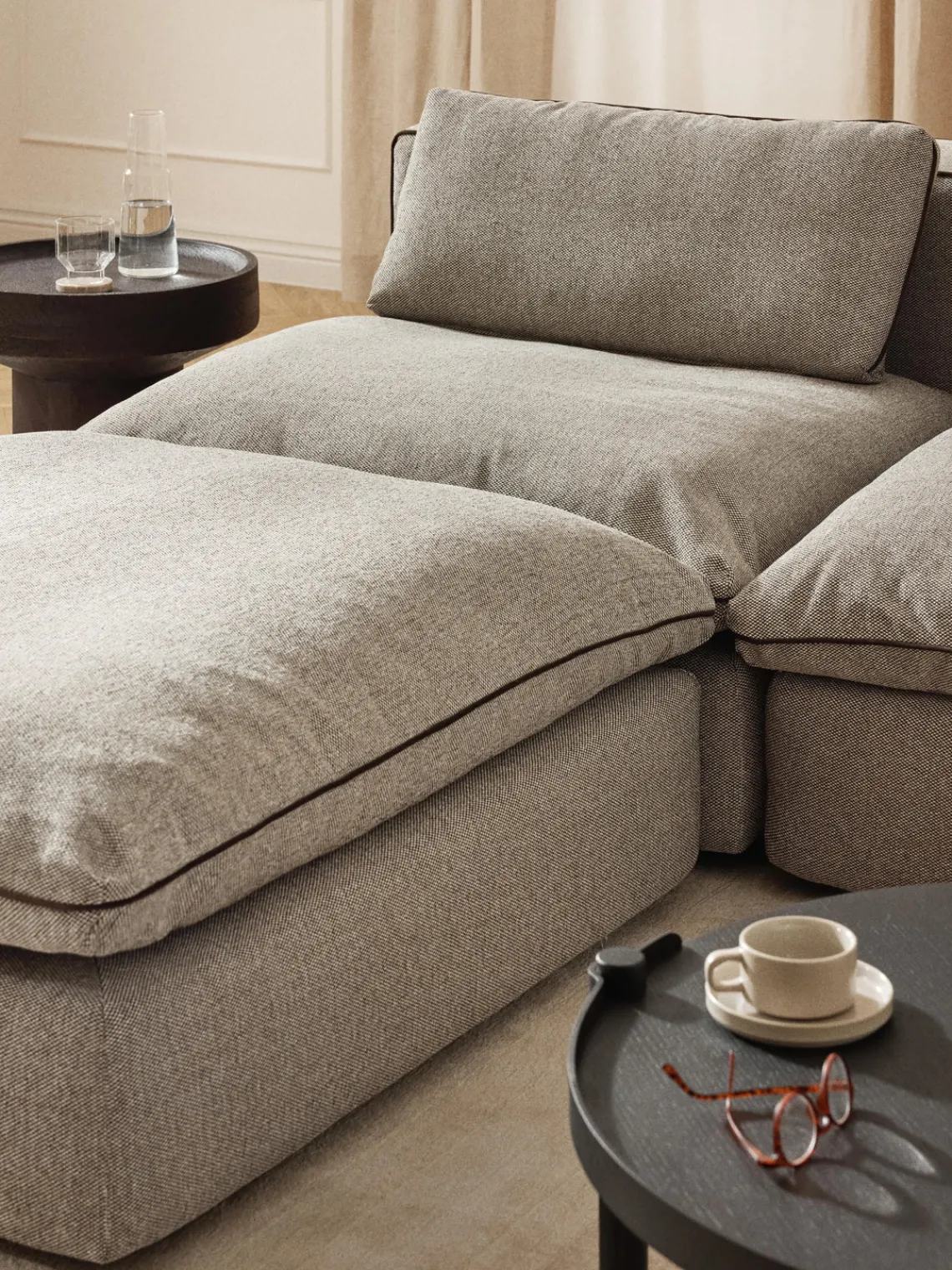 Clearance Puf reposapiés Felix Reposapiés|Sofás