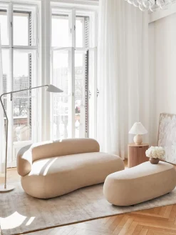 New Puf reposapiés grande Alba Reposapiés|Sofás