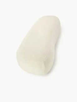 Puf reposapiés grande de borreguillo Alba Reposapiés|Sofás