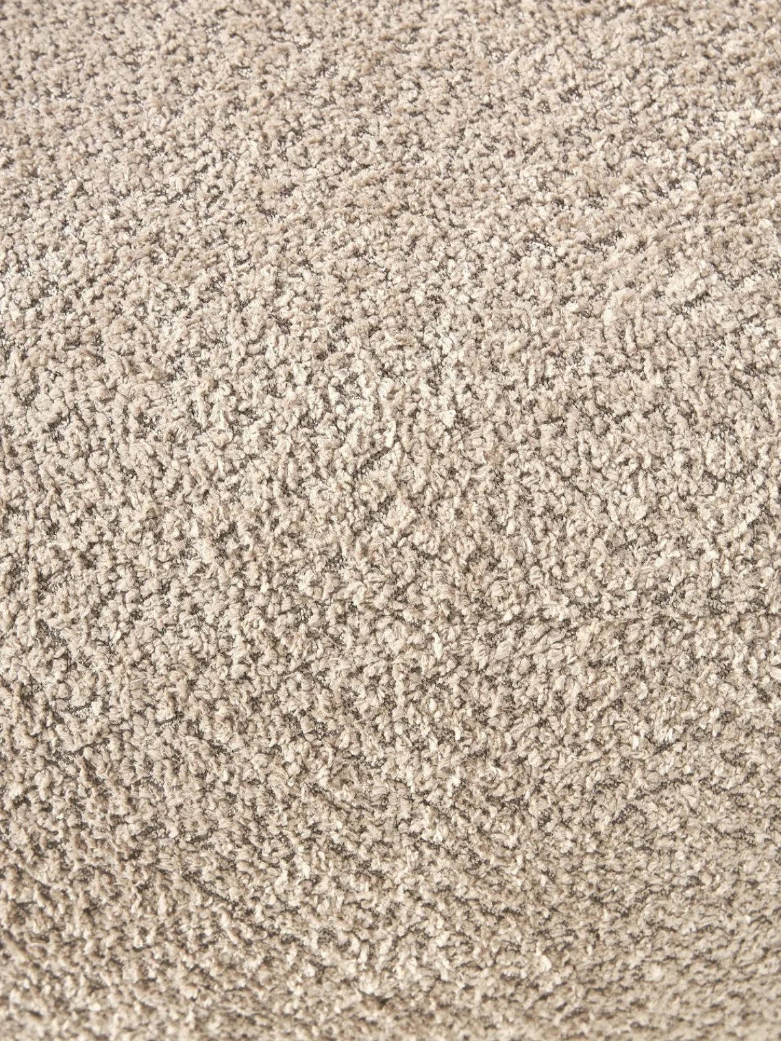 Clearance Puf reposapiés grande de borreguillo bouclé Alba Reposapiés|Sofás