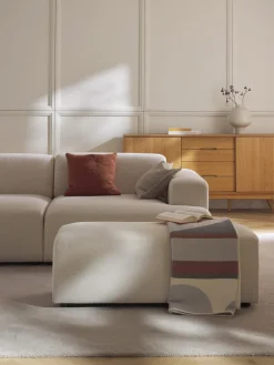 Outlet Puf reposapiés grande Melva, 116 x 42 cm Reposapiés|Sofás