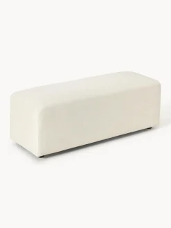 Outlet Puf reposapiés grande Melva, 116 x 42 cm Reposapiés|Sofás