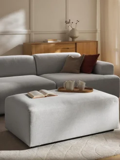 New Puf reposapiés grande Melva, 116 x 72 cm Reposapiés|Sofás