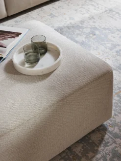 Hot Puf reposapiés grande Melva, 116 x 72 cm Reposapiés|Sofás