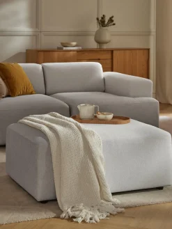 Puf reposapiés Melva, 99 x 72 cm Reposapiés|Sofás