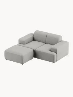 Puf reposapiés Melva, 99 x 72 cm Reposapiés|Sofás