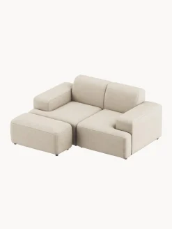 Outlet Puf reposapiés Melva, An 99 x F 42 cm Reposapiés|Sofás