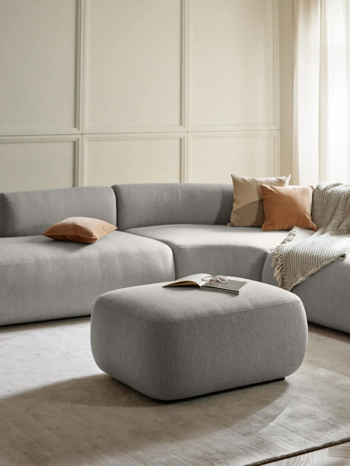 Discount Puf reposapiés Sofia Reposapiés|Sofás