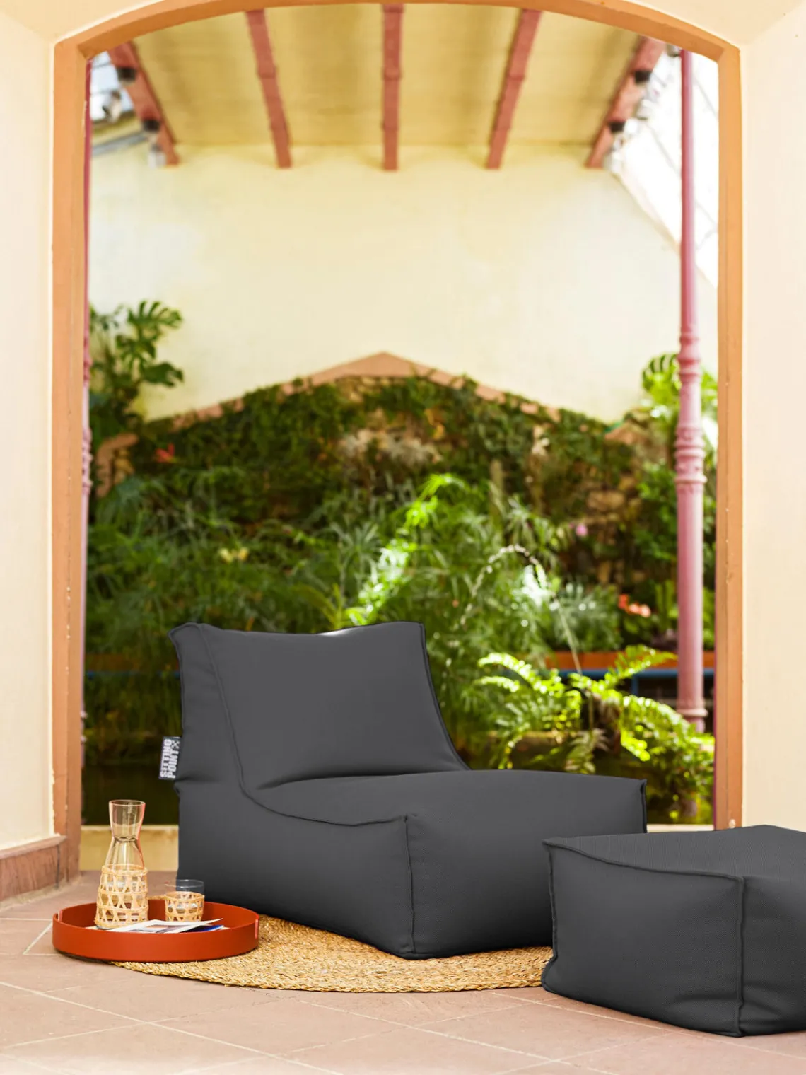 Best Puf tumbona para exterior Korfu Muebles De Jardín|Sillones