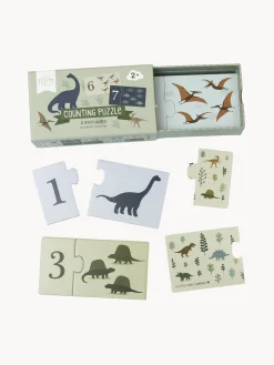 Juguetes A Partir De 1 Año|Decoración Infantil></noscript>A Little Lovely Company Puzzle de madera para contar Dinosaurs