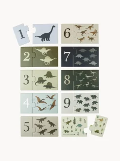 Juguetes A Partir De 1 Año|Decoración Infantil></noscript>A Little Lovely Company Puzzle de madera para contar Dinosaurs