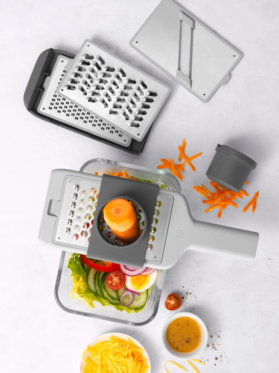 Rallador múltiple 7en1 Z-Cut Artículos De Cocina|Utensilios De Cocina