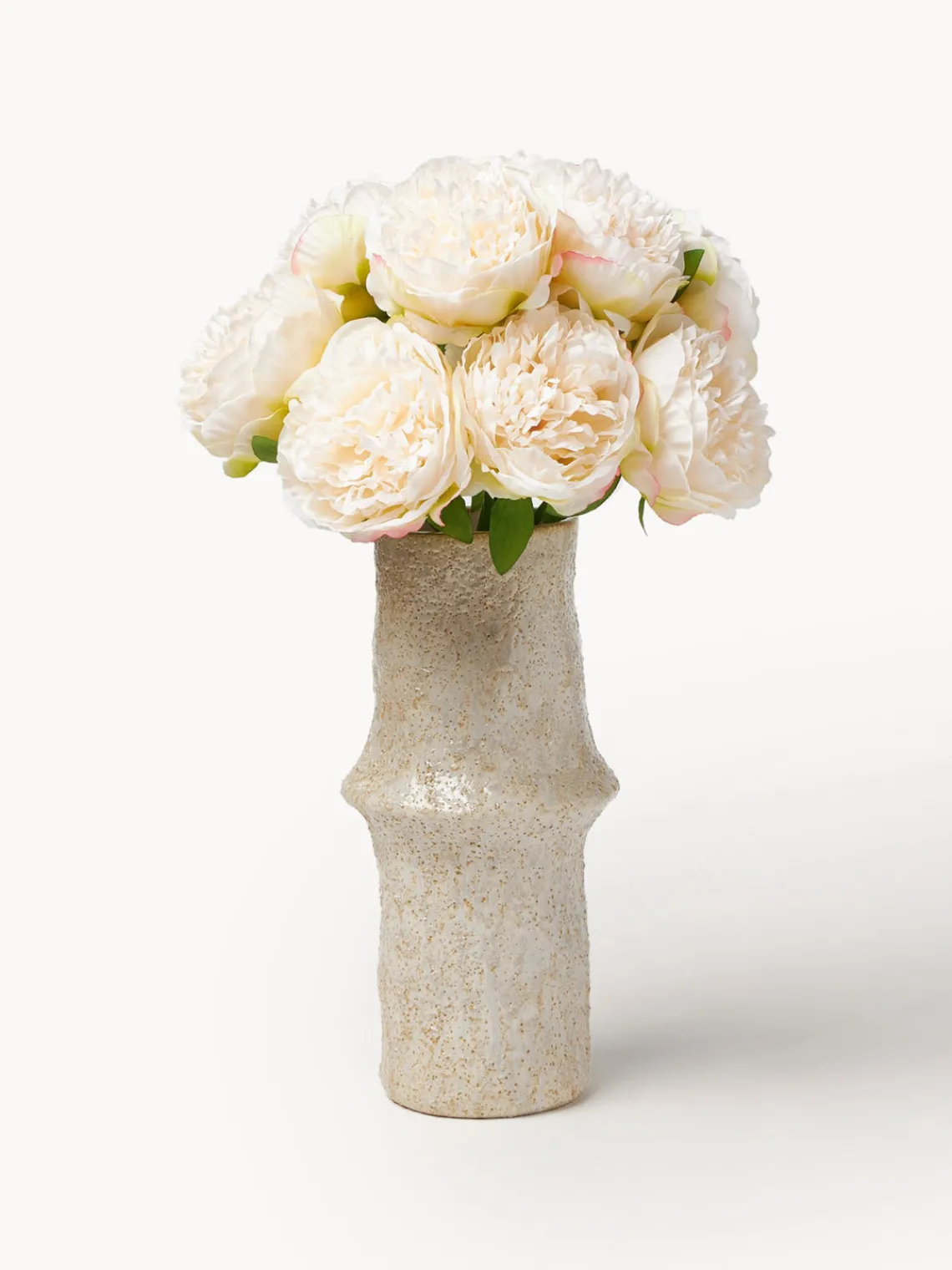 Ramo de flores artificiales Mini Peony Jarrones|Flores Artificiales