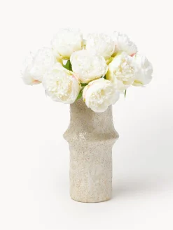 Ramo de flores artificiales Mini Peony Jarrones|Flores Artificiales