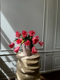 Clearance Ramo de flores artificiales Tulipán Parrot Flores Artificiales|Jarrones