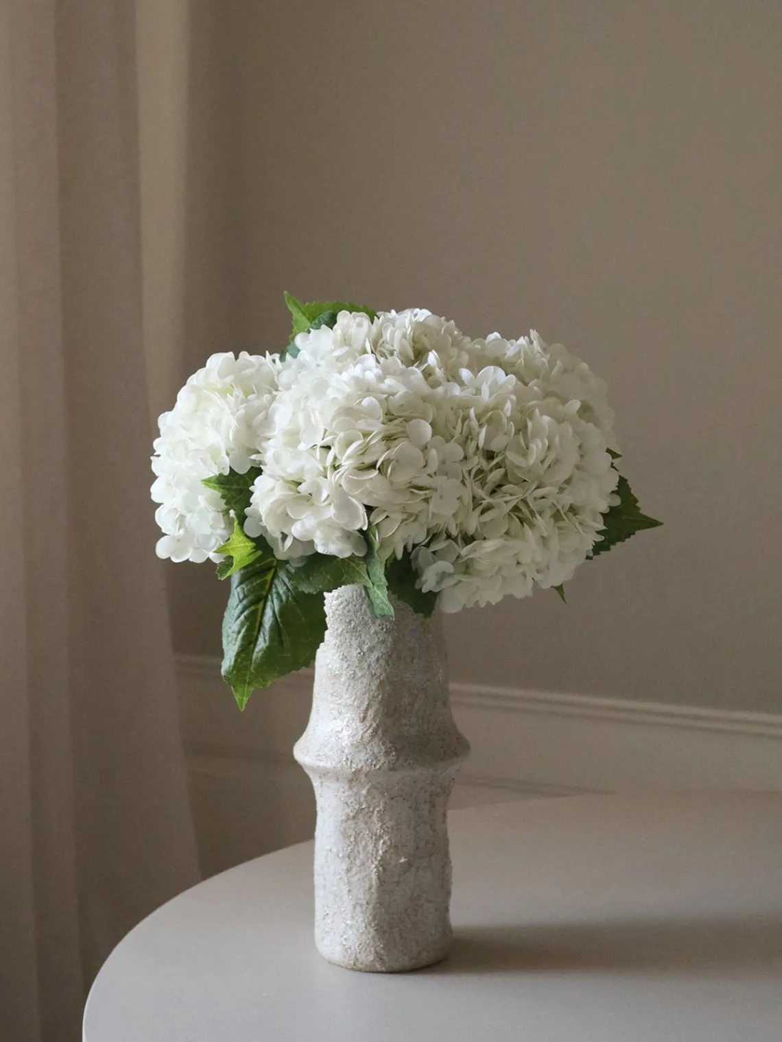 Jarrones|Flores Artificiales>Botané Ramo de flores artificiales Hydrangea Blanco, verde