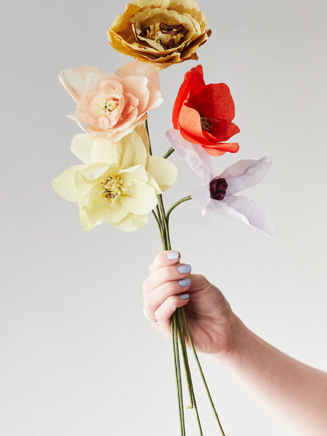 Flores Artificiales|Jarrones>Studio About Ramo de flores artificiales artesanal Spring