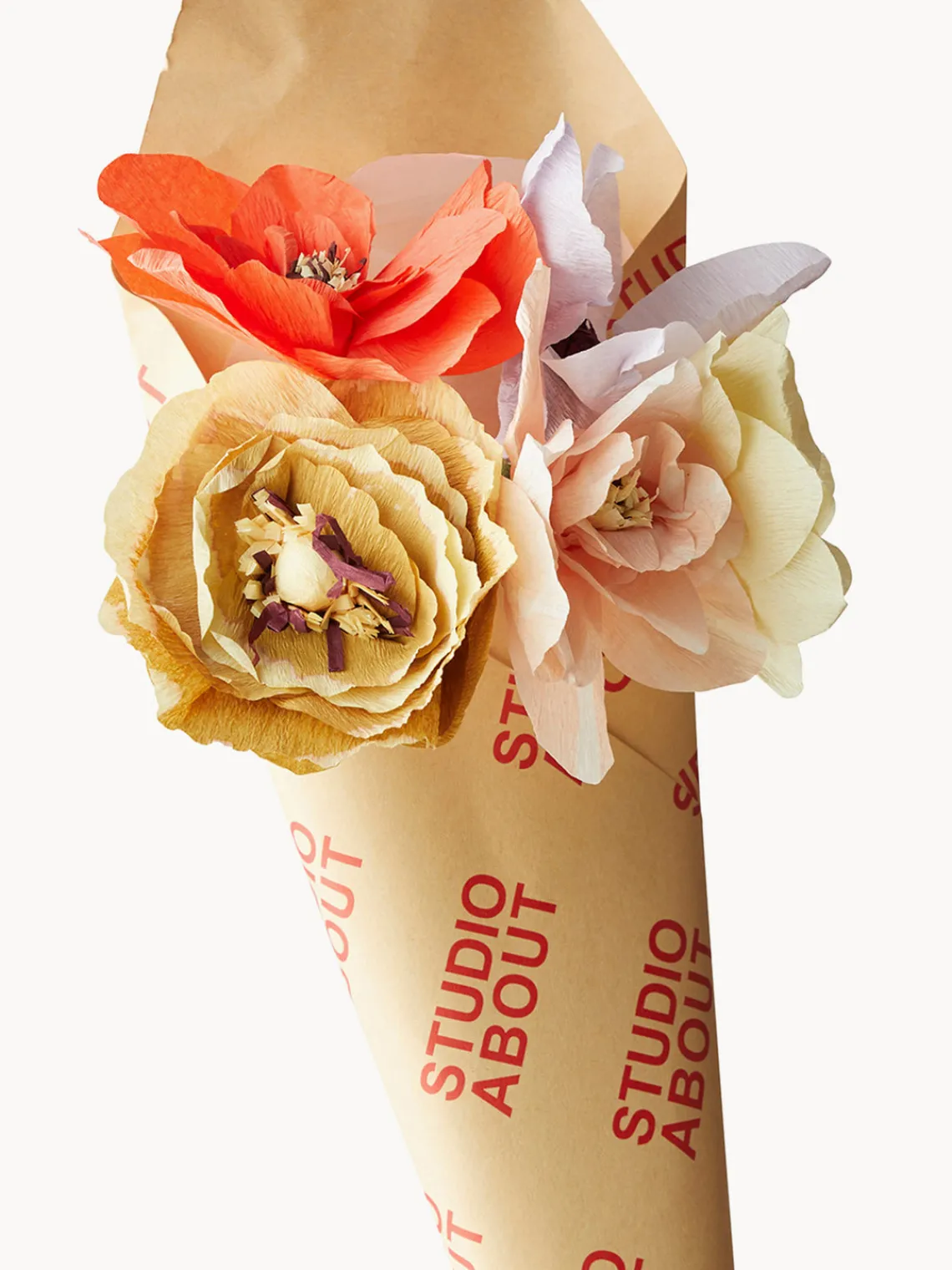 Flores Artificiales|Jarrones>Studio About Ramo de flores artificiales artesanal Spring