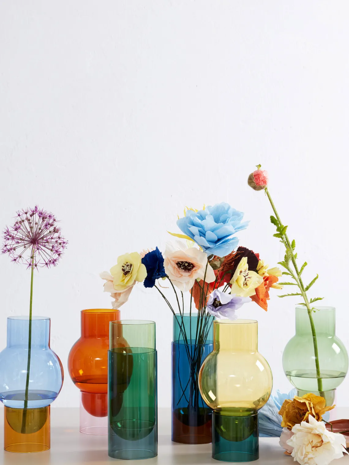 Flores Artificiales|Jarrones>Studio About Ramo de flores artificiales artesanal Spring