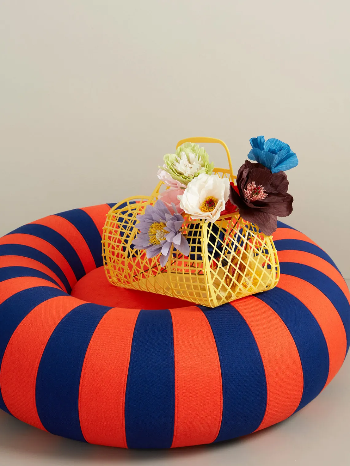 Jarrones|Flores Artificiales>Studio About Ramo de flores artificiales Rhapsody Rose Blanco crema