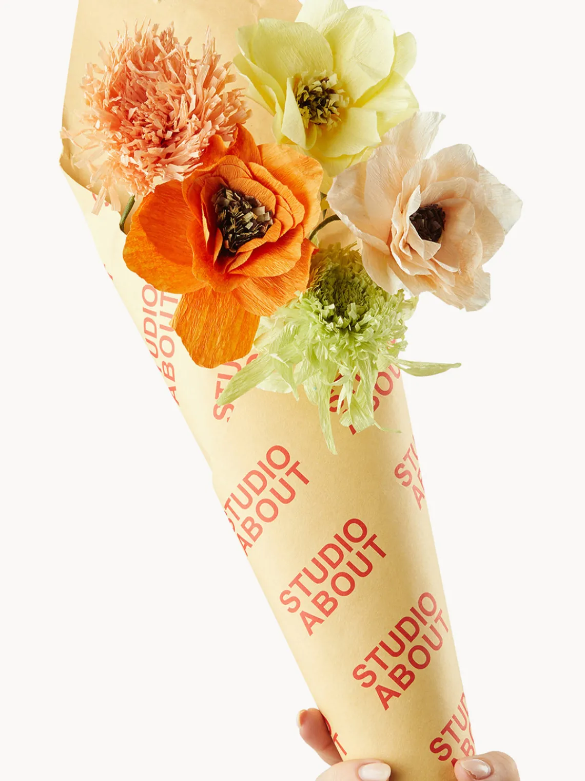Flores Artificiales|Jarrones>Studio About Ramo de flores artificiales artesanal Sunshine