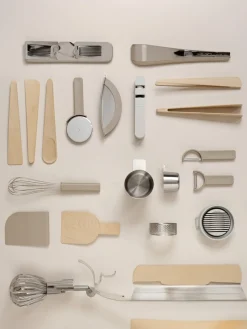 New Rascador de silicona Singles Soft Taupe Utensilios De Cocina