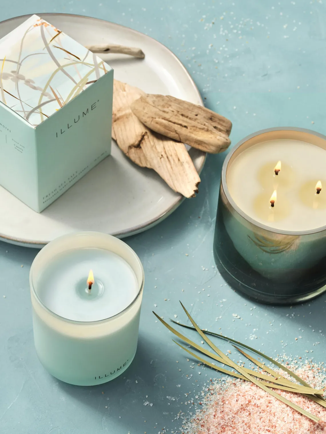 Velas Perfumadas|Jarrones>Bloomingville Recambio de vela perfumada Refill Jazmín y brisa marino salado