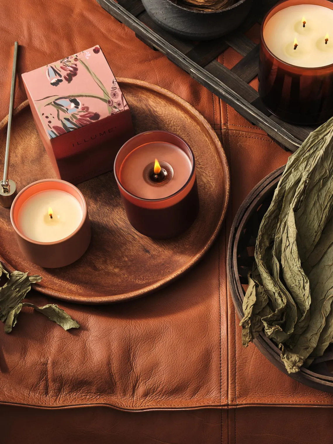 Velas Perfumadas|Jarrones>Bloomingville Recambio de vela perfumada Refill (almizcle de cachemira, hoja de tabaco y naranja) Almizcle de cachemira, hojas de tabaco y naranja