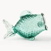 Clearance Recipiente de vidrio de diseño Fish Botes De Cocina|Almacenaje De Cocina