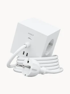 Material De Oficina|Material De Oficina>AVOLT Regleta Square 1 Blanco