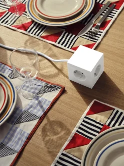 Material De Oficina|Material De Oficina>AVOLT Regleta Square 1 Blanco