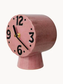 Reloj de mesa de cerámica pintado a mano Retro Jarrones|Relojes