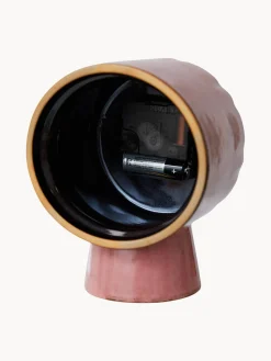 Reloj de mesa de cerámica pintado a mano Retro Jarrones|Relojes